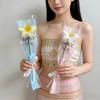 Plumeria Flower Fake Eternal Flower Gifts Plastic Egg Flower Hair Claw Clip Bouquet Party Gifts Graduation Mother'S Day Gift