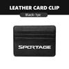 RVGH1 Portable Leather Multi Slot Credit Card Holder Wallet Gift For KIA Sportage 2016 2017 2018 Sephia Stonic Carens