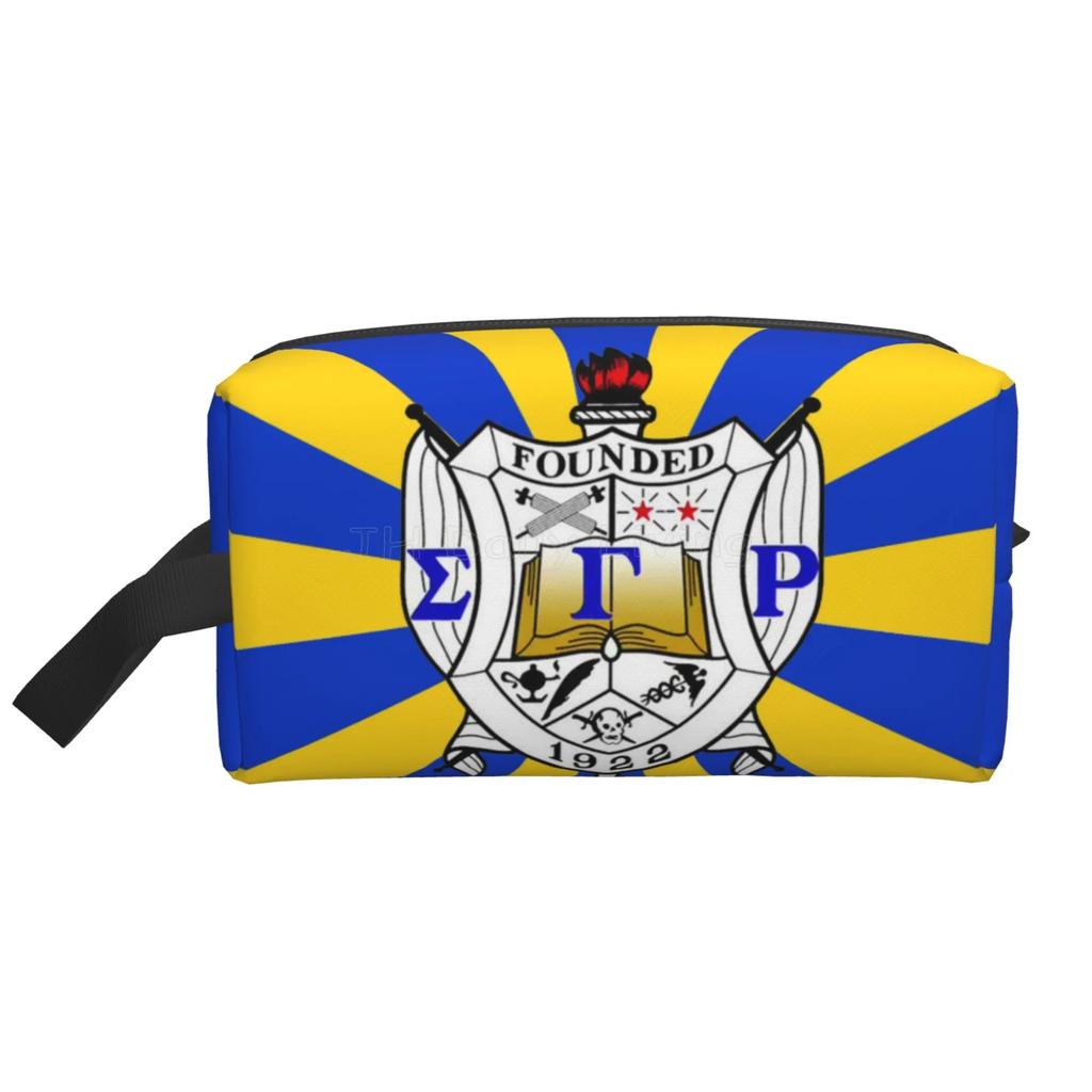 Sigma Gamma Rho 1922 Storage Bags Large Capacity Travel Toiletry Bag Women Girls Cosmetic Bags Men Waterproof Makeup Bag