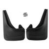1 Paar Kotflügel Zubehör Praktische Ersatzteile Außen Professionelle Spritzschutzbleche Schmutzfänger Praktisch Schwarz