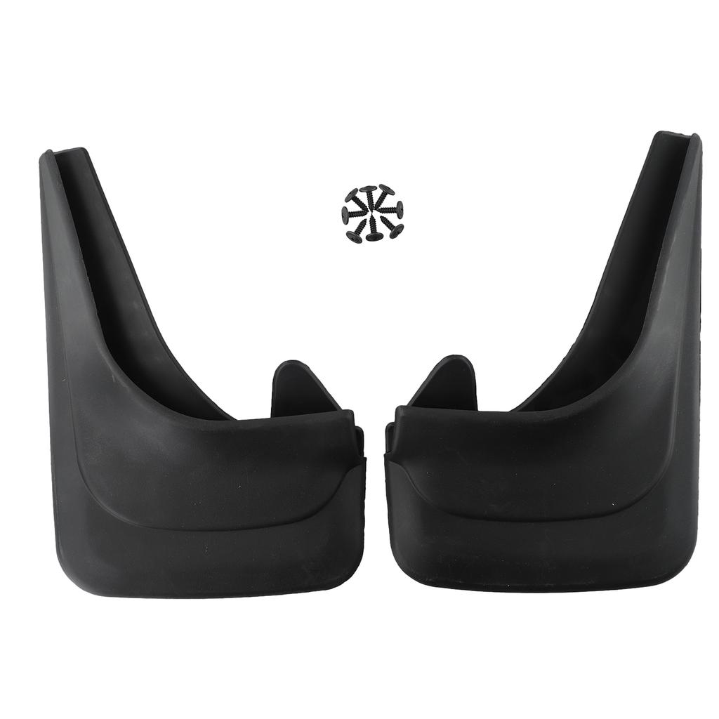 1 Paar Kotflügel Zubehör Praktische Ersatzteile Außen Professionelle Spritzschutzbleche Schmutzfänger Praktisch Schwarz