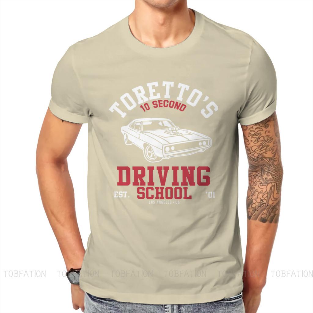 Fast And Furious Film Torettos Driving School Tshirt Harajuku Alternative Mens Tshirts Tops Big Size Cotton Oneck T Shirt