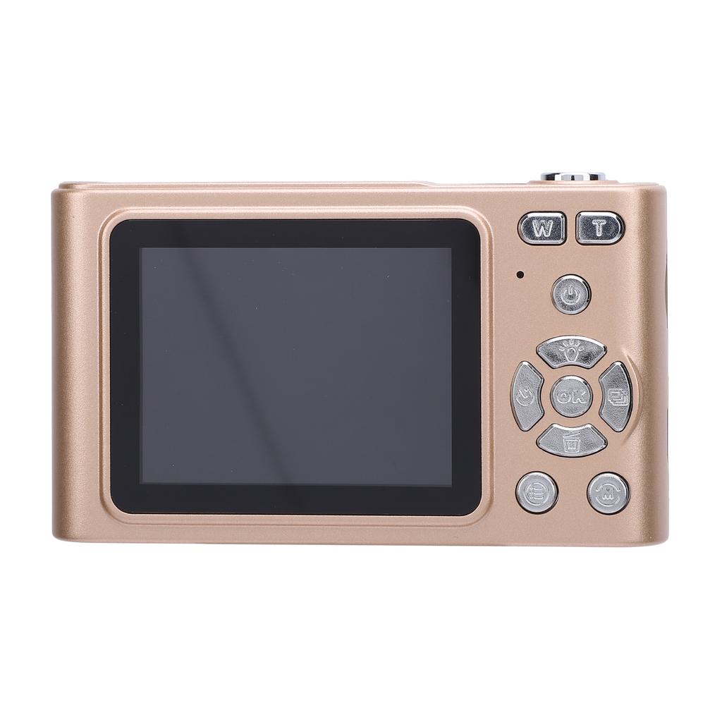 Digital Camera 16x Zoom 4K 48MP 2.4 Inch   Screen Anti Shake Video Recording Compact Digital Camera for Travel with Flash