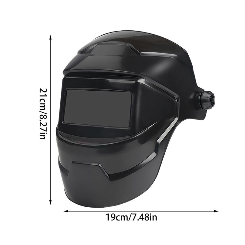 Máscara de Soldadura Eléctrica de Visión Amplia Casco de Soldadura Ángulo Grande Clásico Soldadura Casco Seguro Para Soldadura por Arco Amolado Corte Máscara de Soldador