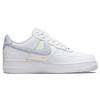 New Nike Air Force 1 '07 Mini Swooshes White Sail Metallic Silver Pure Platinum Women's DV2237-100