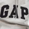Gap Unisex Letter Logo Fleece Hoodie