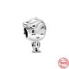 Fit Original  Bracelet Silver 925 French Fries  Chocolate Ice Cream Candy Charm Bead  DIY Jewelry for Women
