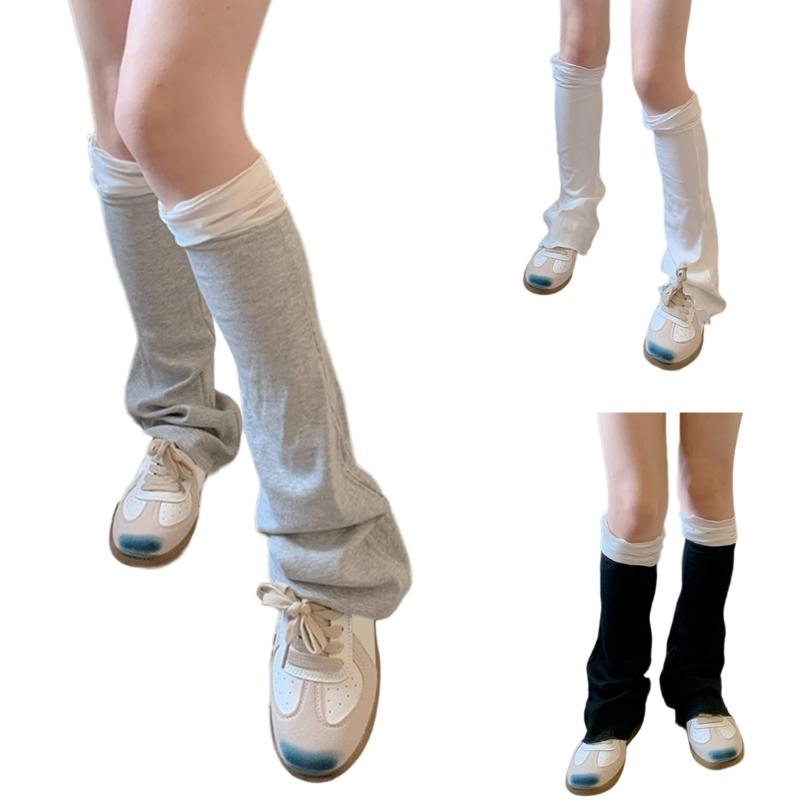 Womens Lolitas Long Socks Sweet Flared Leg Warmers Harajuku Japanese Boot Socks Summer Ankle Heap Socks Hosiery Gifts