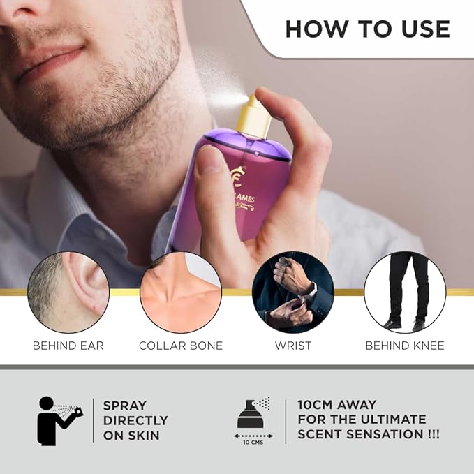 Premium Long Lasting Smoky & Spicy Fragrance Scent Perfume for Men & Women, 100 ML