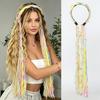 with Pendant Vintage Hair Hoop Elegant Headwear Boho Colored Rope Headband  Daily Wear