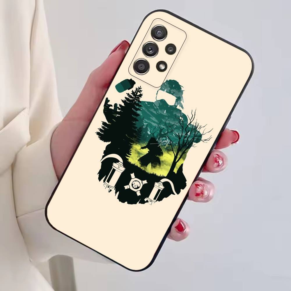 Game A-Apex Legends Phone Case For Samsung S25,S24,S21,S22,S23,S30,Ultra,S20,Plus,Fe,Soft Silicone Black Cover