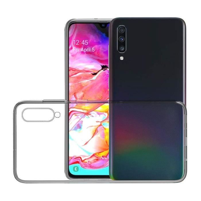 Silicone Back Cover - Samsung - Galaxy A50 SM-A505F - 360° Protection - Transparent - Flexible