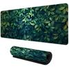 Green Leaves Floral Mouse Pad Large Computer Office Game Table Mat XXL Rubber Anti-slip Gaming Keyboard Mousepad Long Desk Pads