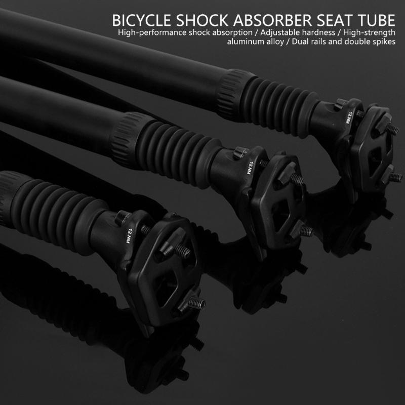 Mountain Bike Suspension Seat Post Shock Absorption Aluminum Alloy Seatpost Damping Seat Tube Cycling Accessories