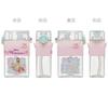 Skater Square 2-Way Water Bottle, 600ml, Straw, Direct Drinking, Cover, Shoulder Strap Included, Disney Princess, Girls, PSQW6-A