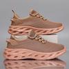Four Seasons Mens Outside Athletic Running Mesh Shoes Thick Bottom Breathable Daily Walking Lightweight Athletic Shoes Size 37-47