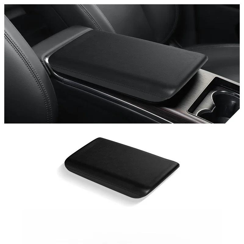 Center Console Arm Rest Protector Case Pad for Tesla Model X S Armrest Box Protective Cover Anti-scratch TPE Car Accessories