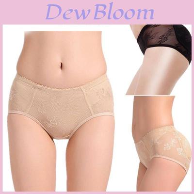 Breathable Padded Butt Lifting Panties Lace Seamless Hip Enhancer For Women