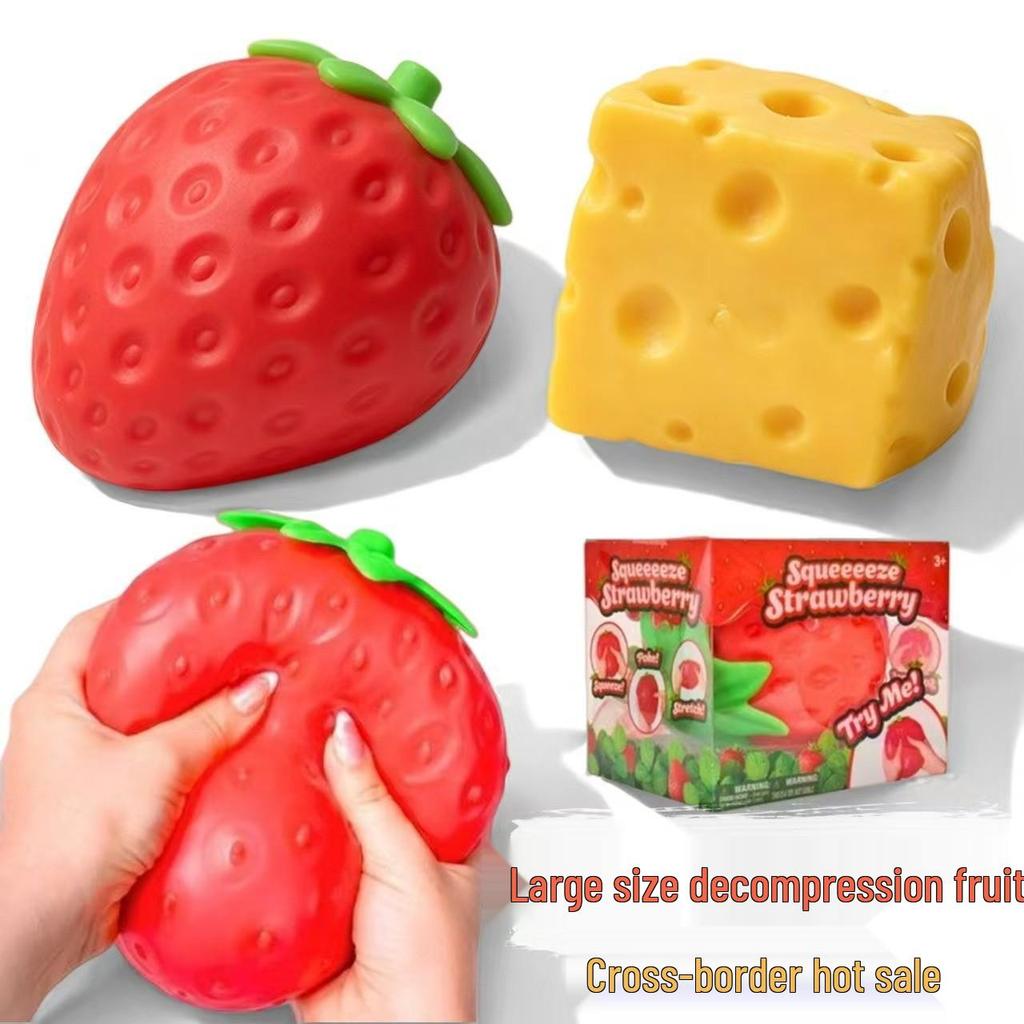 Creative Slow Rebound Chicken Leg Squeeze Toy - Soft Rubber Decompression Food Toy