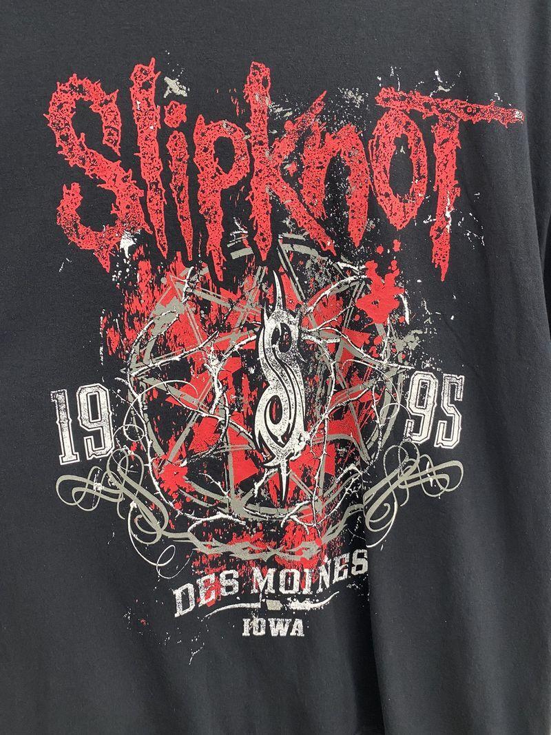 Винтажная футболка Slipknot 00-х годов, рок-группа, редкая, ретро, классическая, унисекс, размеры S-5XL, KH7462 S