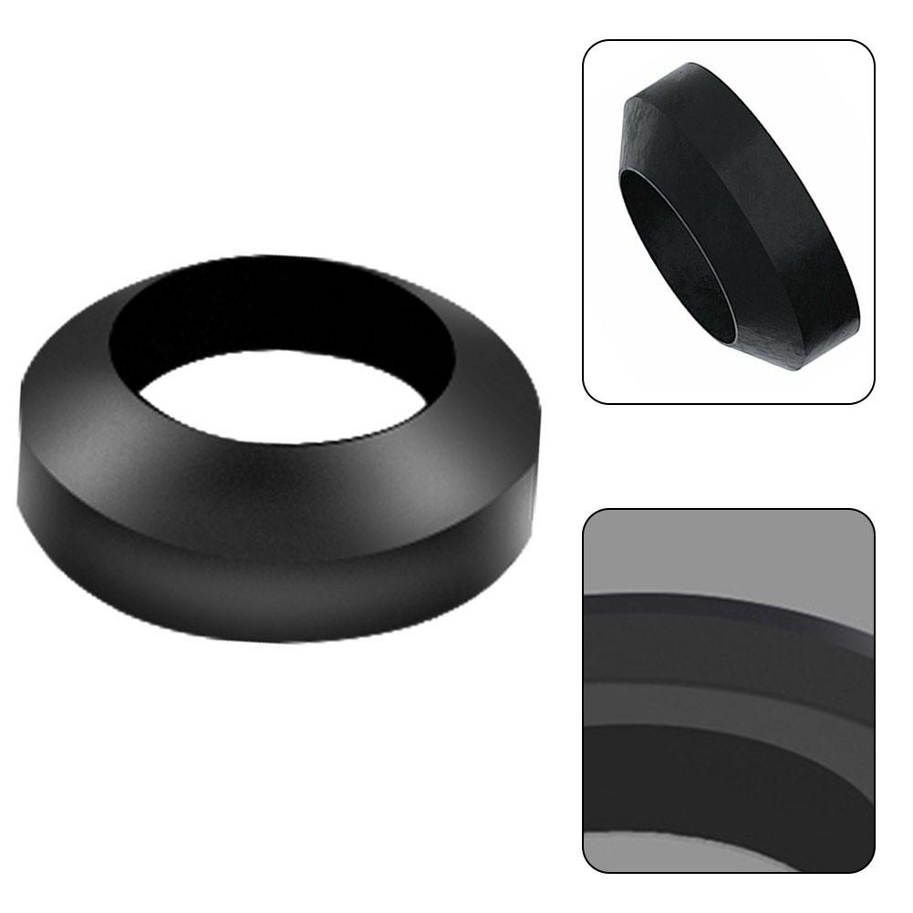 Black Toilet Sealing Ring Conical Donut Doughnut Washer
