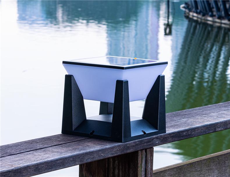 Solar Outdoor Garden and Courtyard Lamp: Headlight, Wall Light, Table Lamp