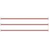 Day and Night - Day and Night Gymnastics Bars 3 Pieces 125 Cm Red Steel