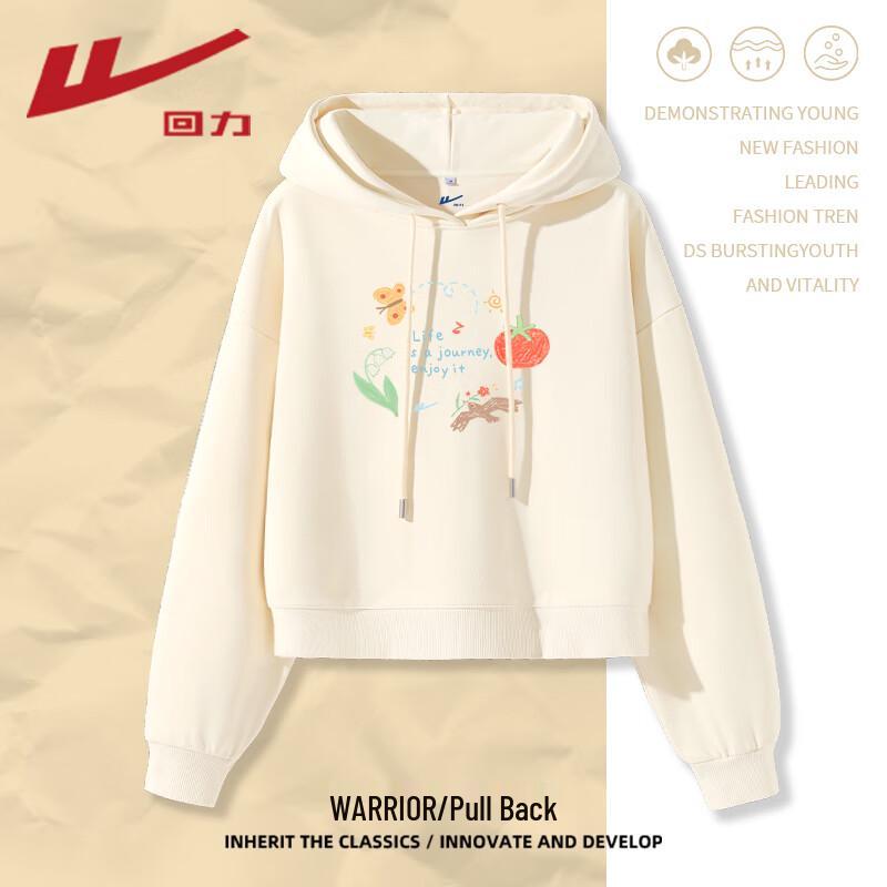 Warrior Women's Milk Silk Hooded Sweatshirt