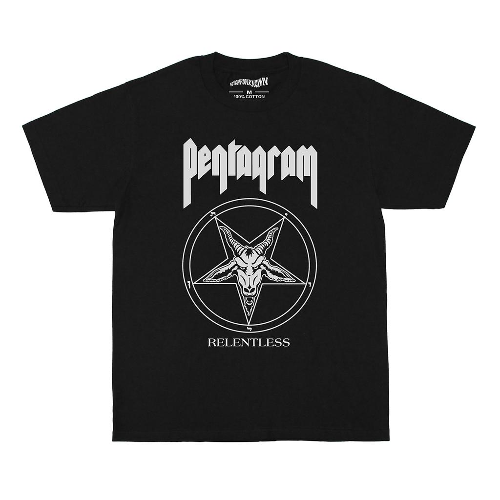 Heavy Metal TShirt Relentless S Trouble The Obsessed Band Mens Summer Cool Cotton Women Short Sleeves Top Printed Shirt