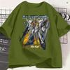 Gundam Cotton TShirt For Adult Summer Classic T Shirts O Neck Trendy Cool Tees Oversized Cheap Clothing