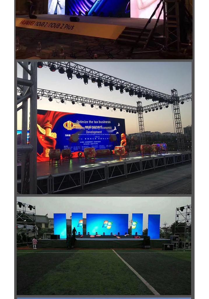 Outdoor P3.91 Waterproof Full-Color LED Display Screen for Events and Conferences