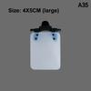 International Standard Shooting Glasses Blinders Occluder Clip Patches Eye Mask Aim Assistance Glasses Patches Enduring