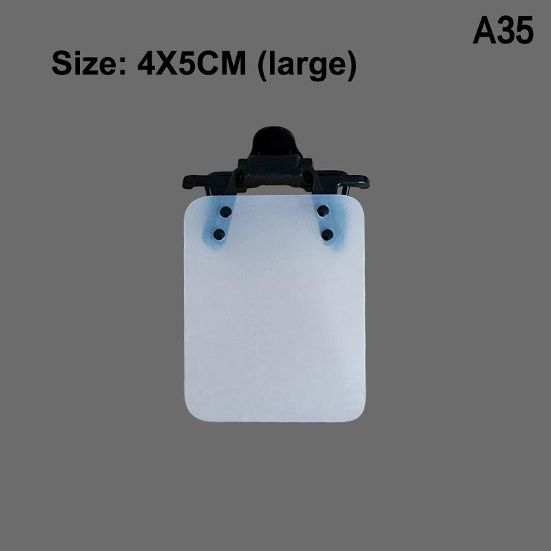 International Standard Shooting Glasses Blinders Occluder Clip Patches Eye Mask Aim Assistance Glasses Patches Enduring