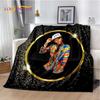 3D HD Bruno Mars Sänger Star Weiche Plüschdecke, Flanelldecke Überwurfdecke für Wohnzimmer Schlafzimmer Bett Sofa Picknick Abdeckung Kinder