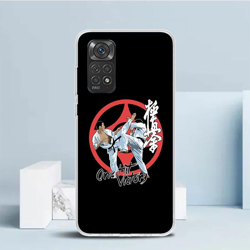 Oyama Kyokushin Karate Phone Case For Xiaomi Redmi Note 15 14 14S 13 12S 12 Pro Plus 11S 11 11T 11E 10S 10 + Soft TPU Back Cover