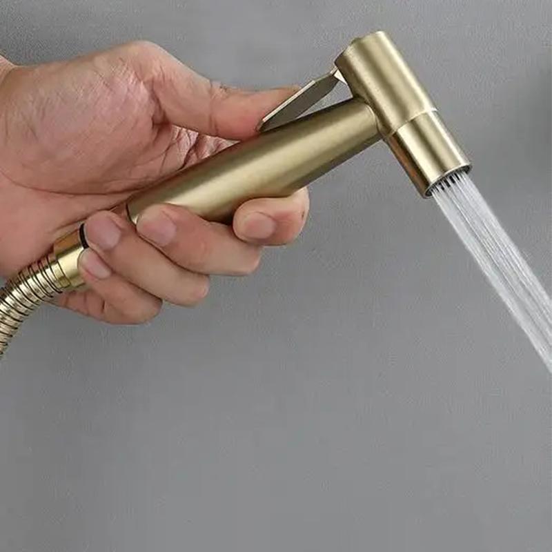 Toilet Brass Hot Cold Water Jet Shattaf Bidet Spray Muslim Handheld Sprayer Bathroom Health Faucet Mixer Shower Tap Set