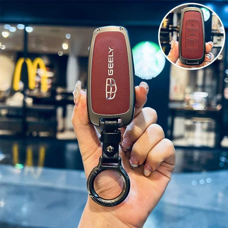 Geely Boyue, Emgrand GL, Vision X6/X3, Borui GE, Binrui Car Key Cover for Men & Women