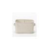 MUJI Soft Box Small, 185cm (W) X 26cm (D) X 16cm (H), Polyester Linen, Rectangular, Half Size,