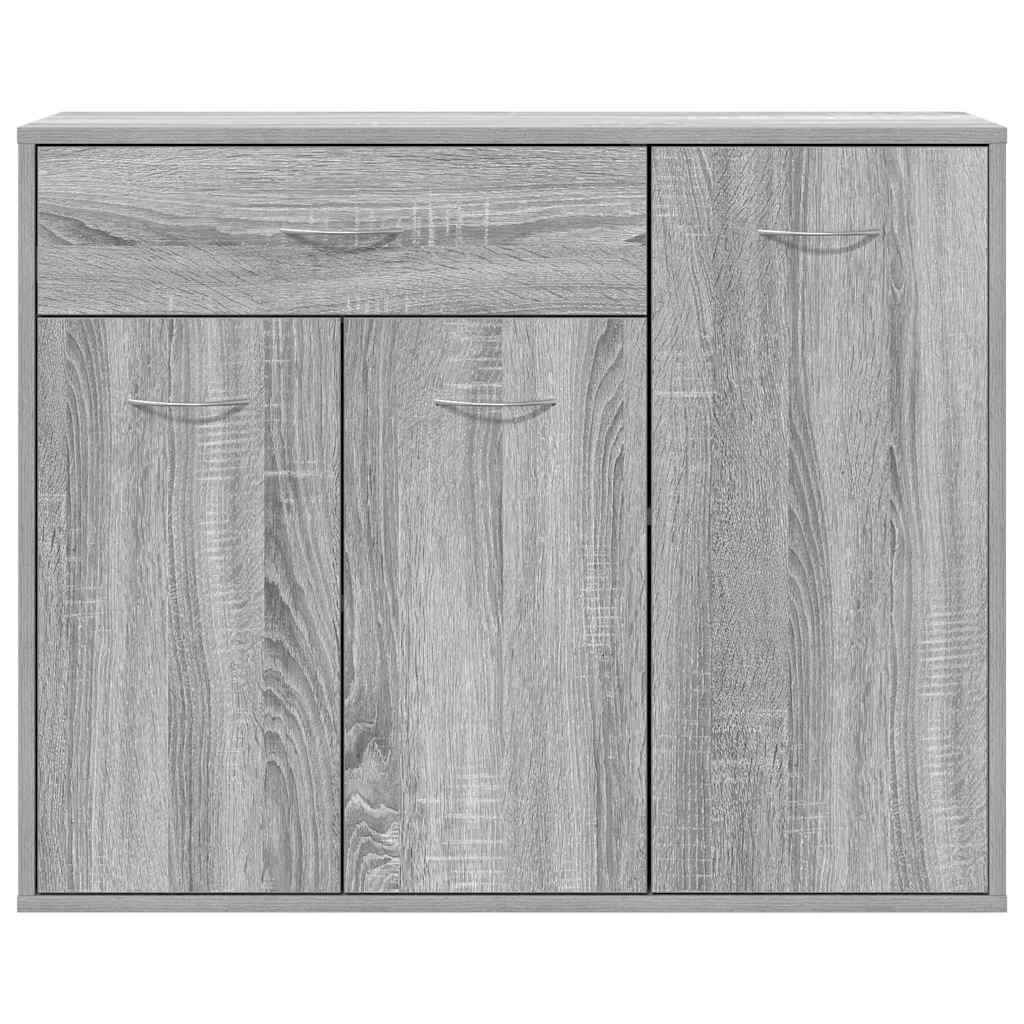 Sideboard Gray Sonoma 88 x 30 x 70 cm Particleboard