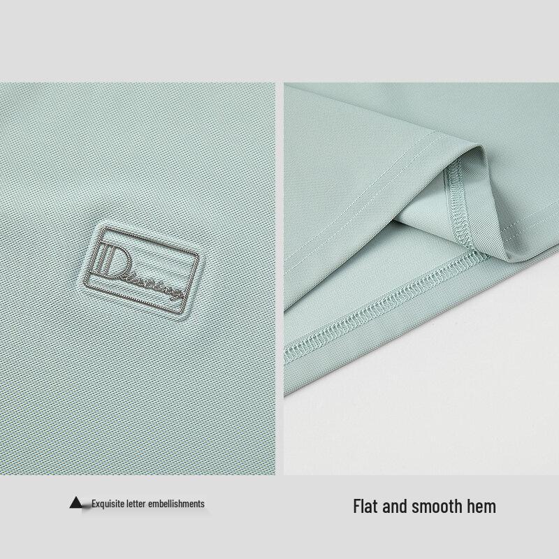 HLA Herren Kühlendes Atmungsaktives Poloshirt mit Kragen und kurzen Ärmeln