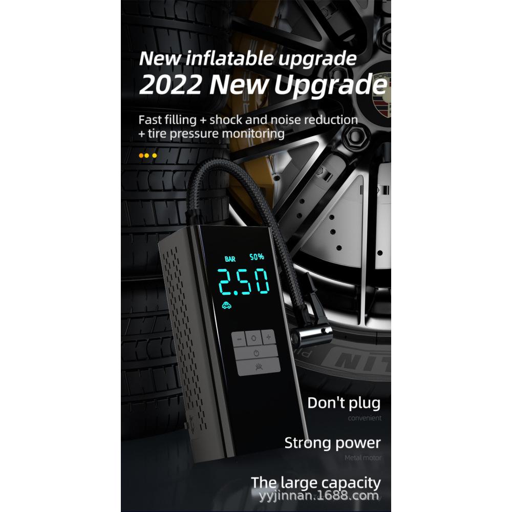 Bezprzewodowa pompka powietrza do samochodu przenośna do samochodu pojazdu terenowego pojazdu elektrycznego roweru pompka do opon