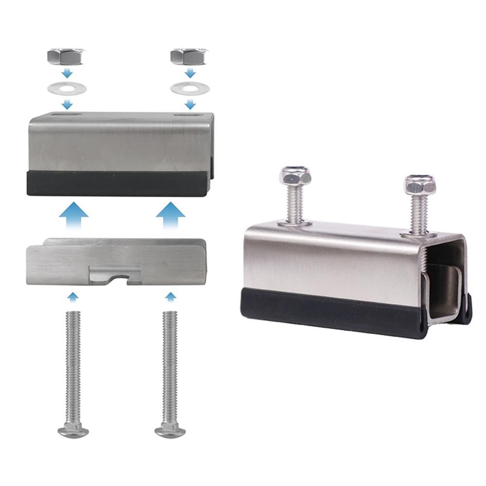 Van Roof Rack Mount Kit 4Pcs Stainless Steel Brackets for Solar Panels