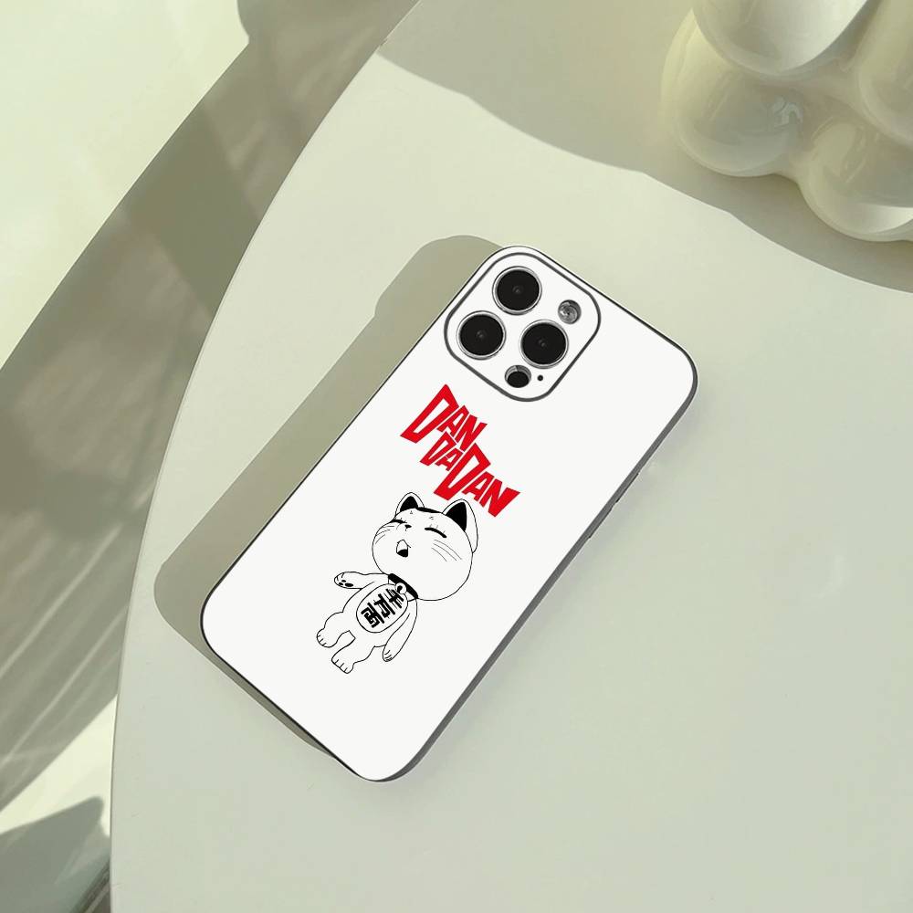 

Dan-da-dan Turbo Phone Case For iPhone 17,16,15,14,13,12,11 Pro Max, Lightweight and practical Soft Black Cover iPhone16promax