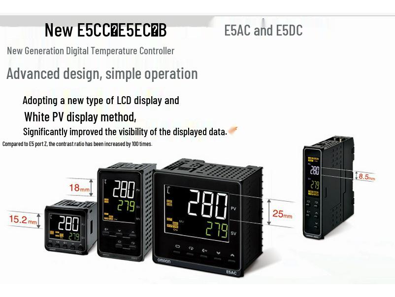 Omron E5CC-RX2ASM-802/800 Temperature Controller