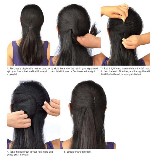 1 Pieza/3 Piezas Peine Elegante de Siete Dientes Cualquier Ocasión Minimalista Herramienta para Trenzar el Cabello para Peinados Trenzados sin Esfuerzo