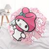 1pc My Melody Automatic Opening and Closing Umbrella - Lightweight 3-Fold Design, Suitable for Fans, Travel, Daily Use, Interesting Shape, Considerabl