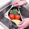 Rust-Resistant Sink Drain Basket Stainless Steel Triangular Drain Shelf  for Home