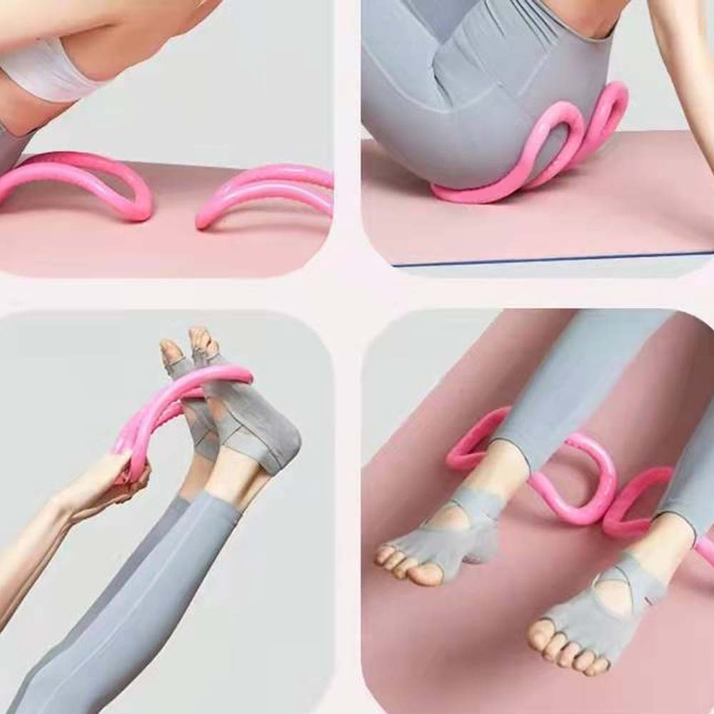 Multi-functional Fitness Stretch Yoga Ring TPE Training Yoga Circle  Leg Back