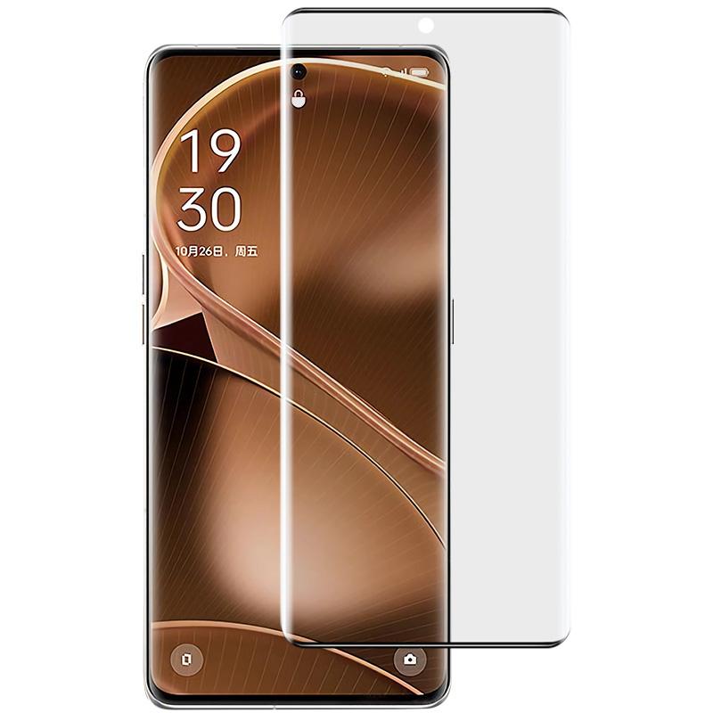 IMAK For Oppo Find X6 Pro Screen Protector Tempered Glass Film 3D Curved,Shatterproof