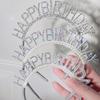 Birthday Decoration Rhinestone Crown Birthday Hair Hoop Female Jewelry Happy Birthday Headband